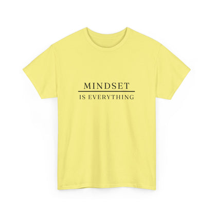 "Mindset is everything" Unisex Cotton Tee