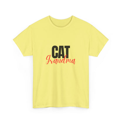 "Cat grandma" Unisex Cotton Tee