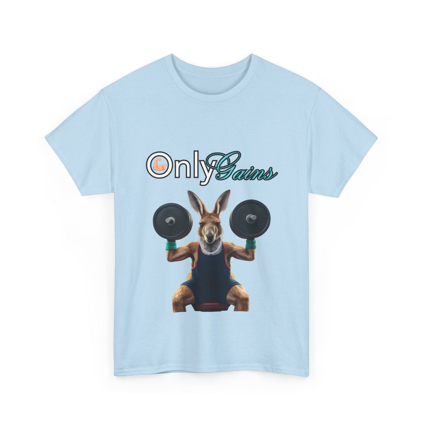 "Only gains" Unisex Cotton Tee