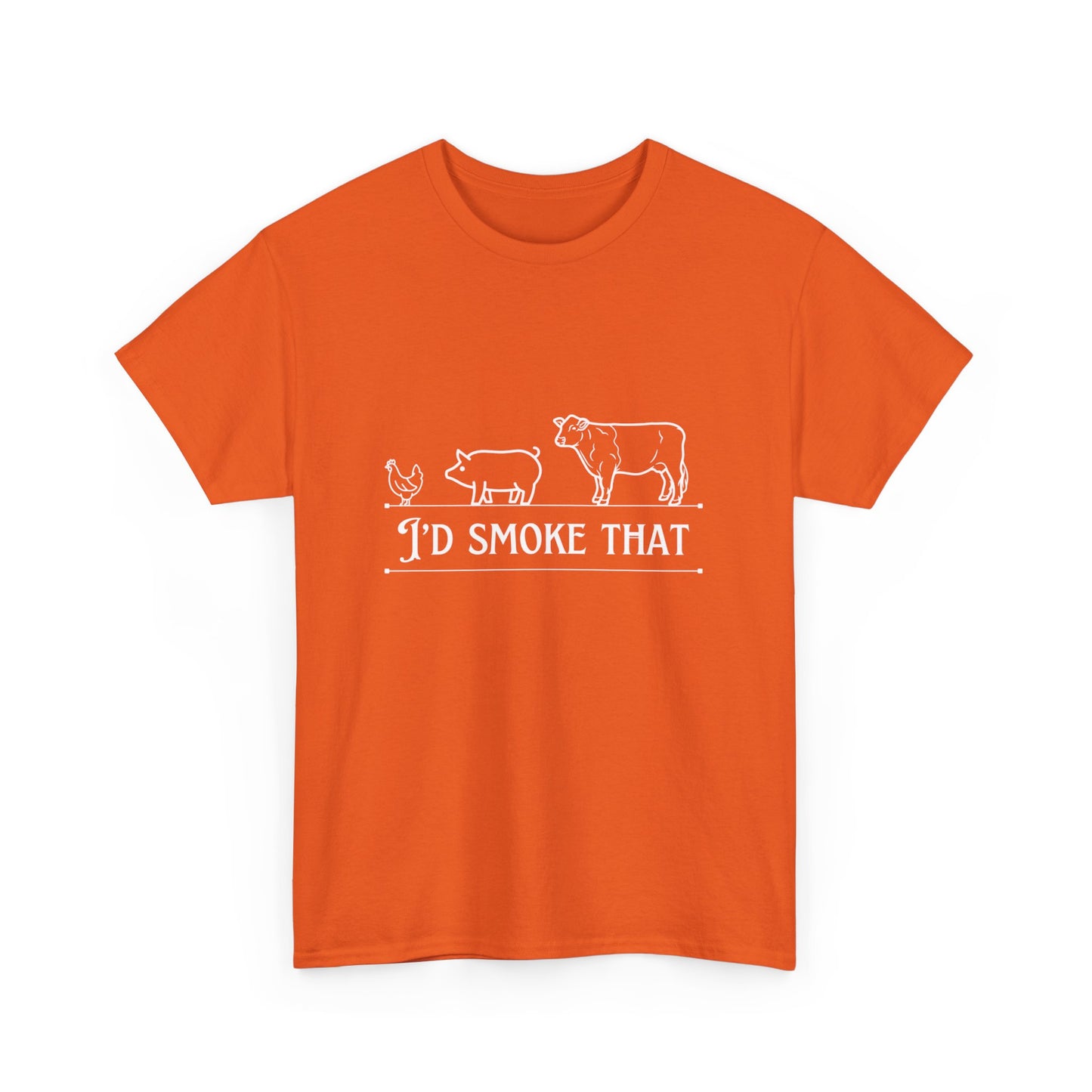 "I’d smoke that" Unisex Cotton Tee