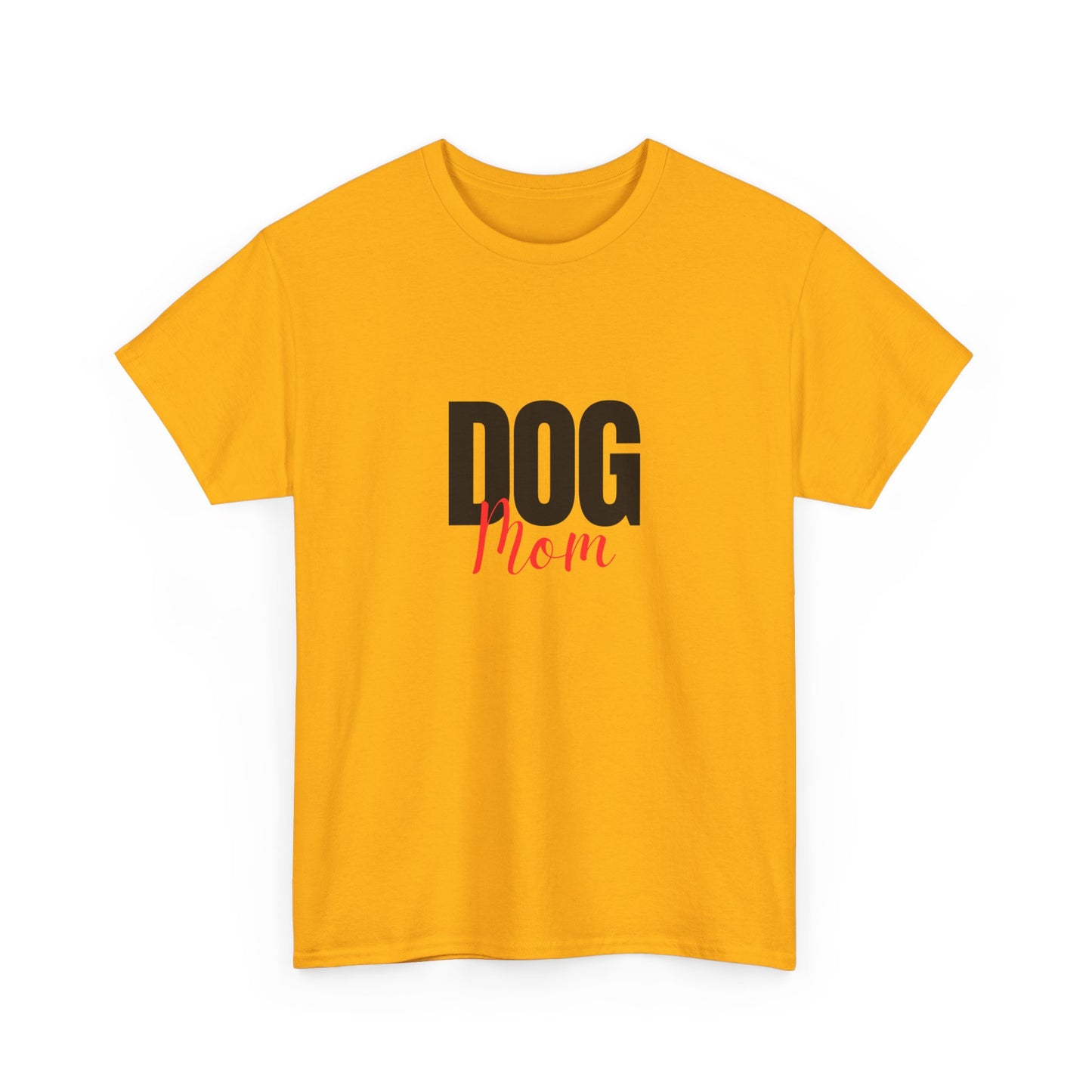 "Dog mom" Unisex Cotton Tee