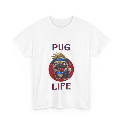 "Pug life" Unisex Cotton Tee