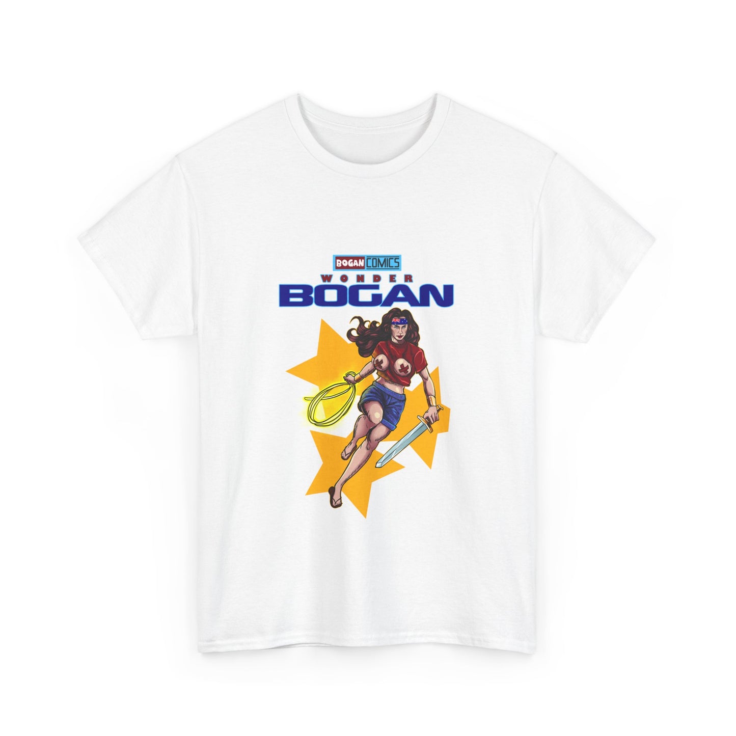 "Wonder bogan" Unisex Cotton Tee