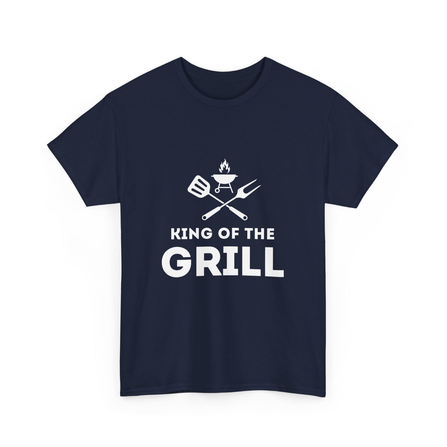 "King of the grill" Unisex Cotton Tee