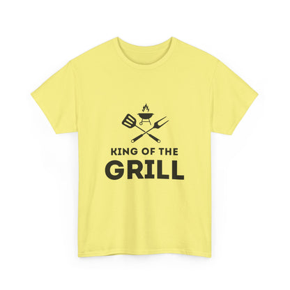 "King of the grill" Unisex Cotton Tee