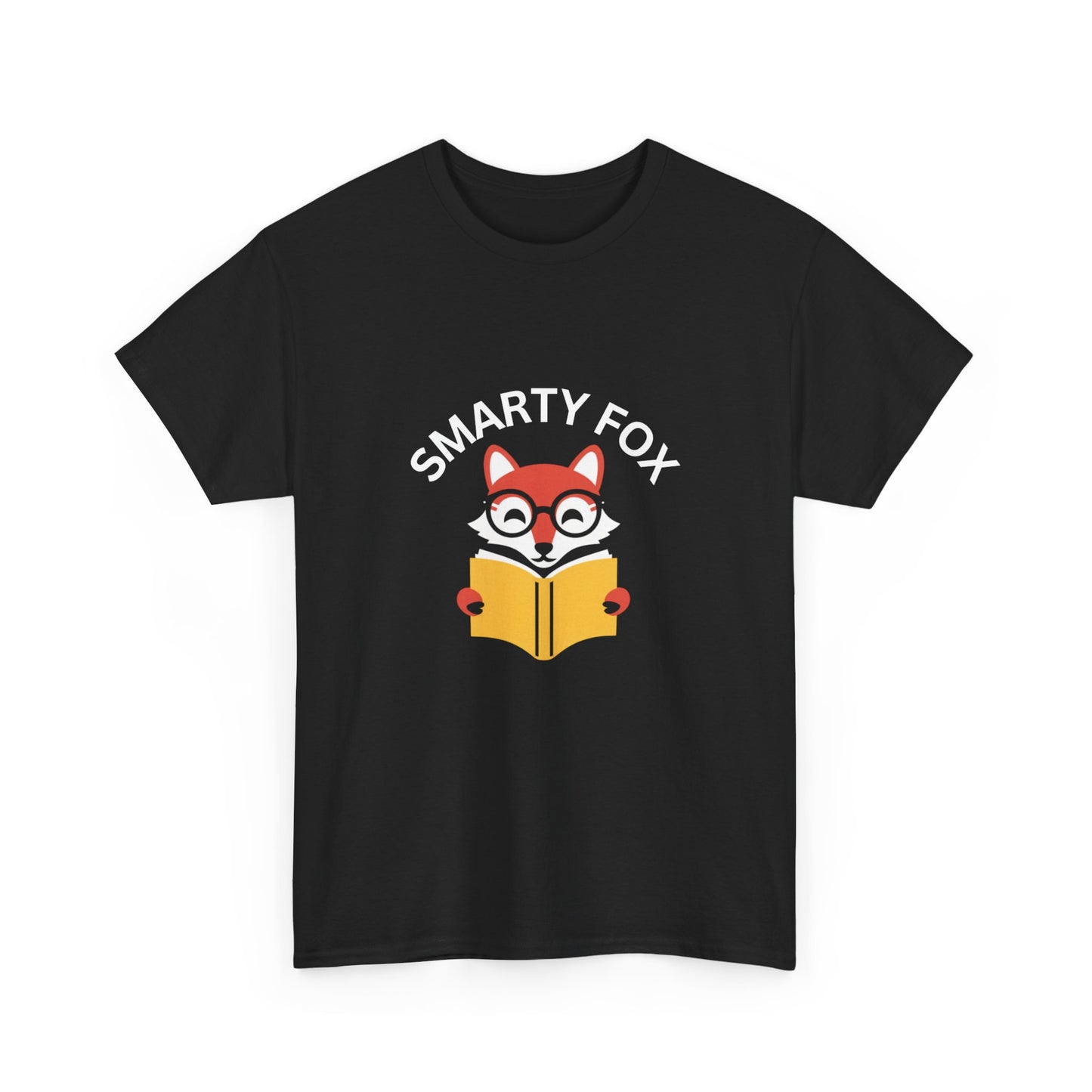 "Smarty fox" Unisex Cotton Tee