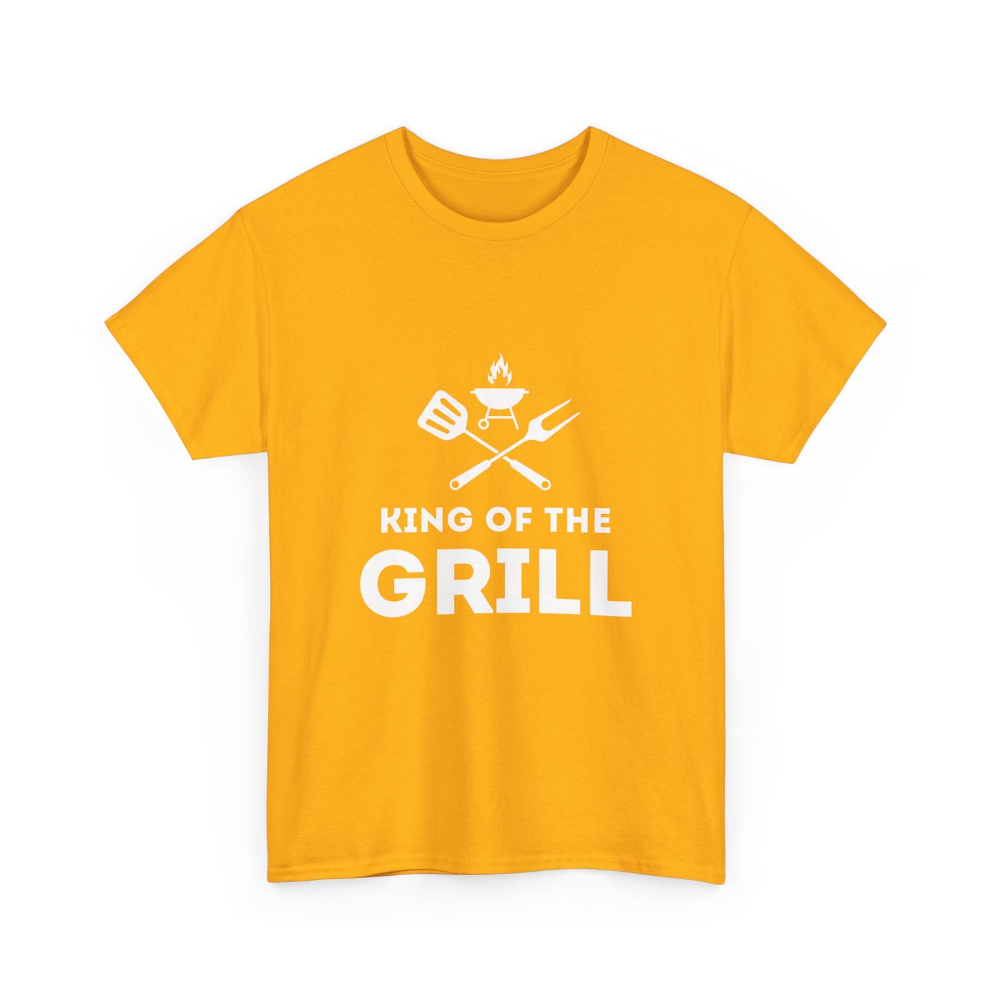 "King of the grill" Unisex Cotton Tee