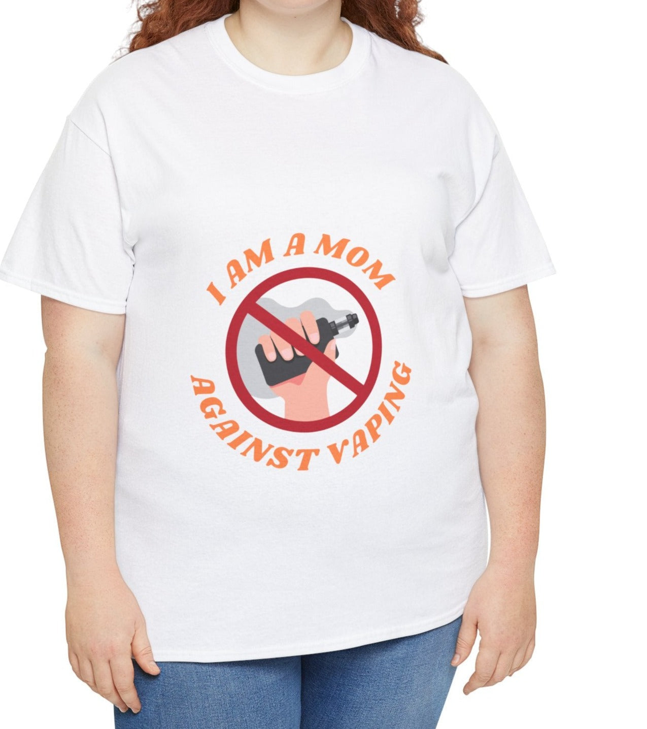 "I am a mom against vaping" Unisex Tee