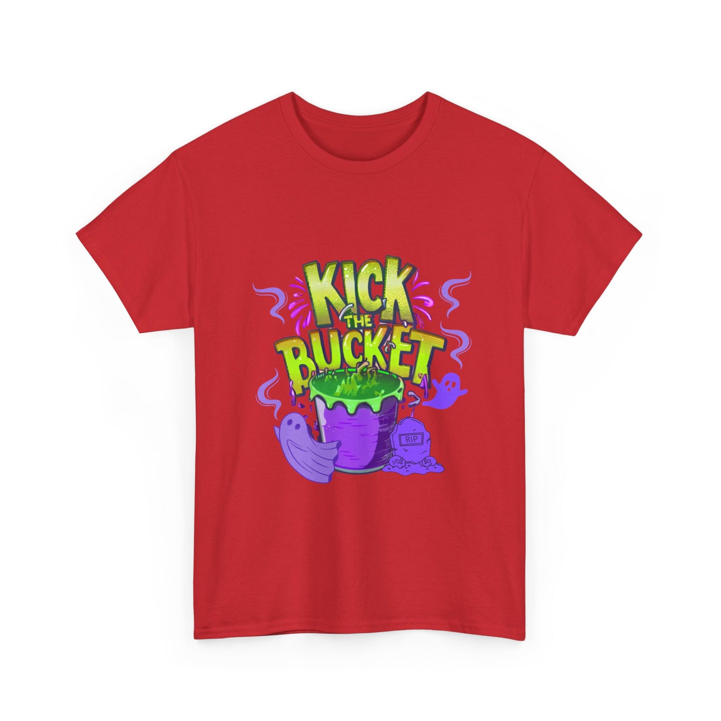 "Kick the bucket" Unisex Cotton Tee