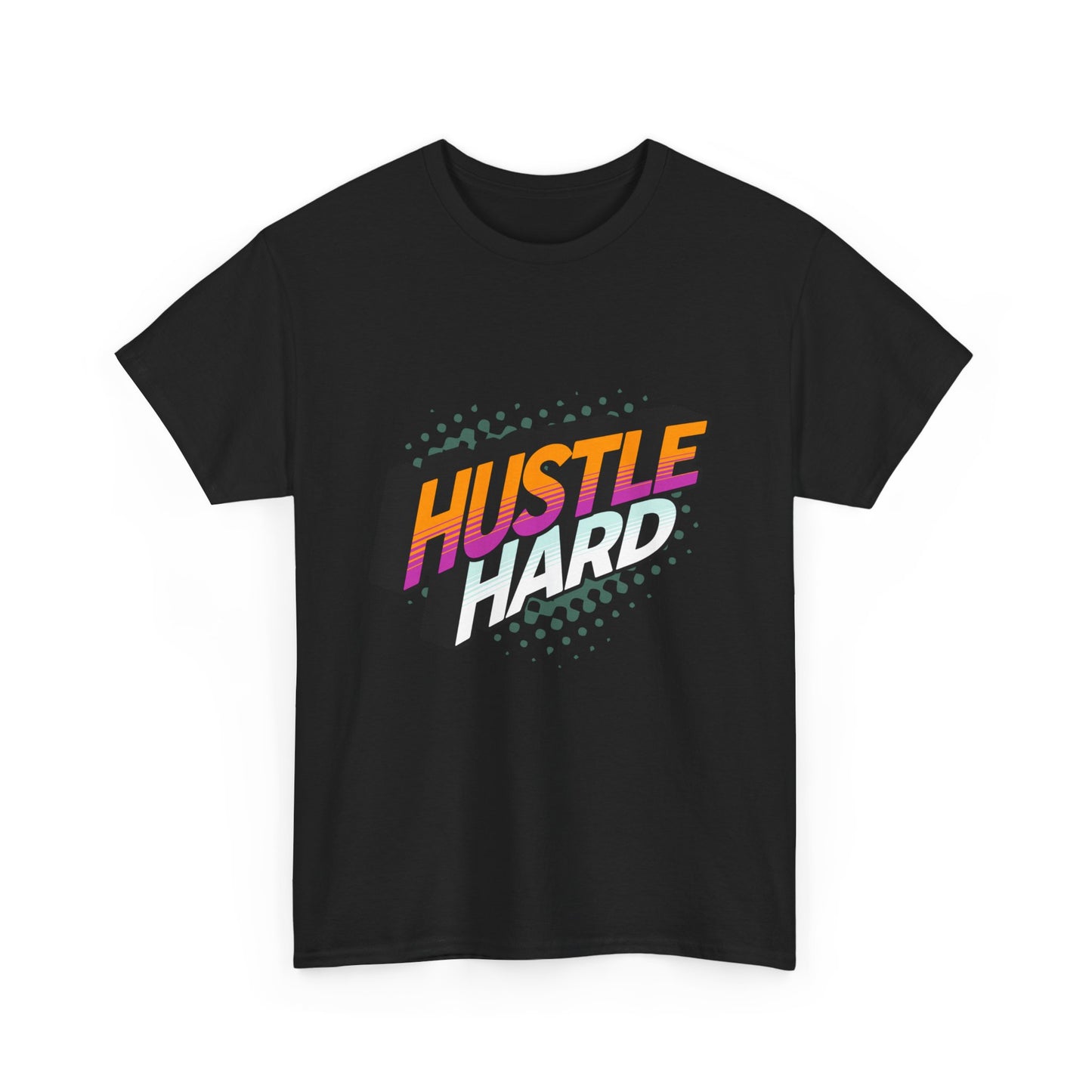 "Hustle hard" Unisex Cotton Tee