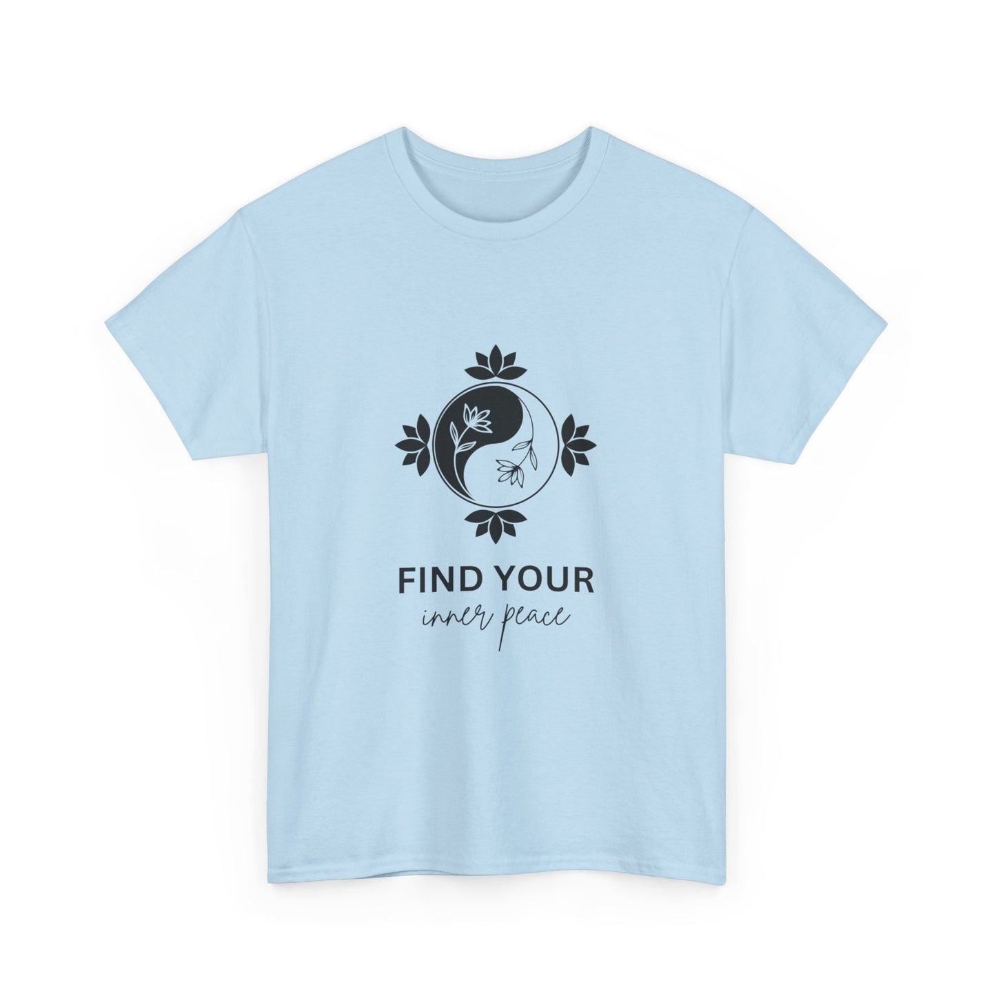 "Find your inner peace" Unisex Cotton Tee