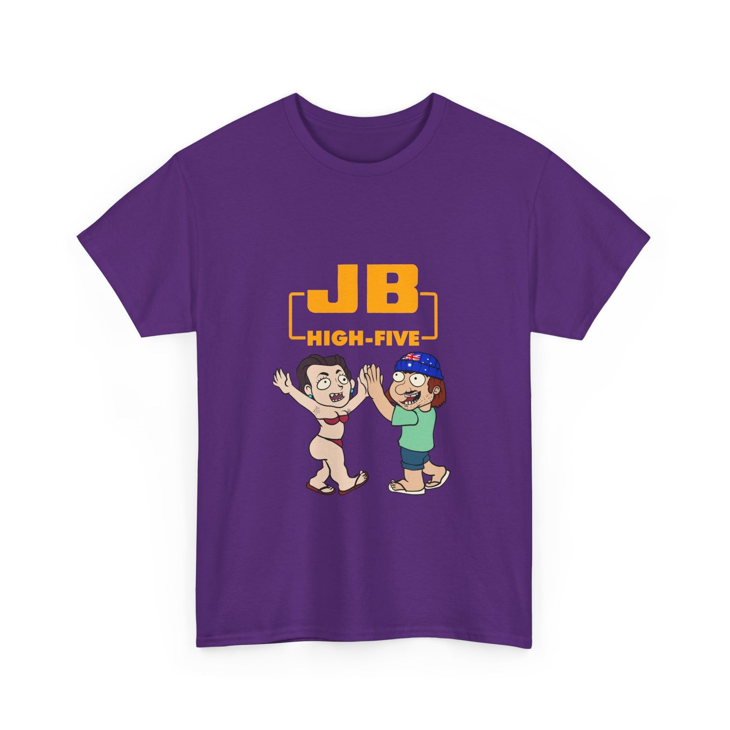 "Jb high five" Unisex Cotton Tee