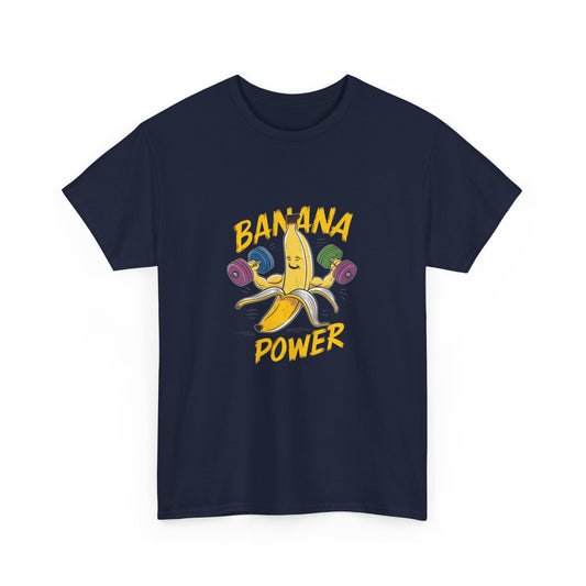 "Banana power" Unisex Cotton Tee