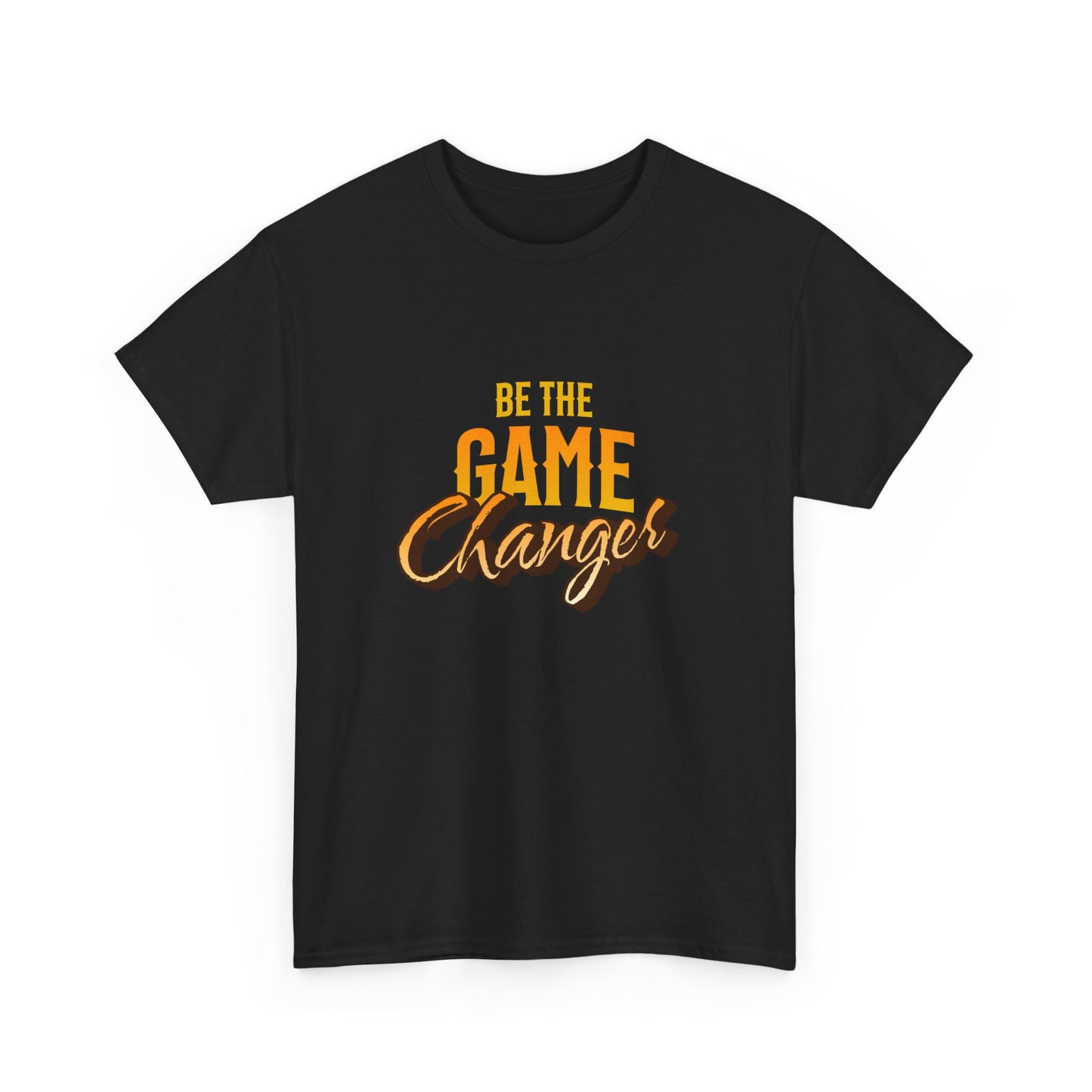 "Be the game changer" Unisex Cotton Tee