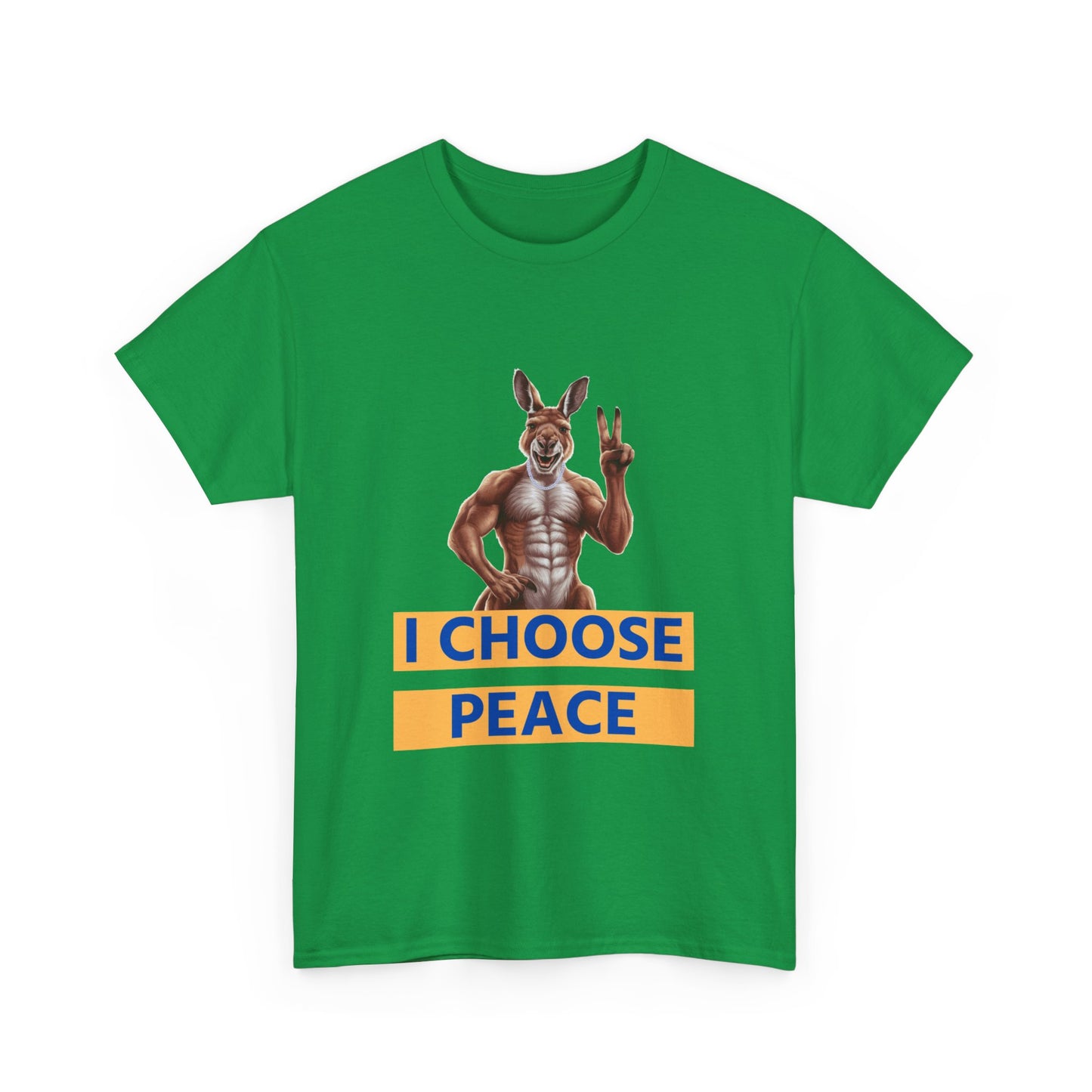 "I choose peace" Unisex Cotton Tee