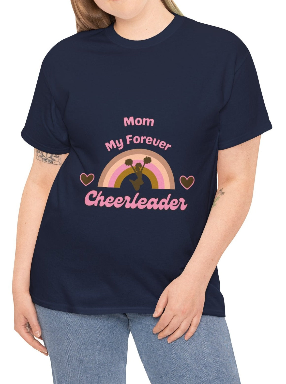 "Mom: My Forever Cheerleader" Unisex Tee