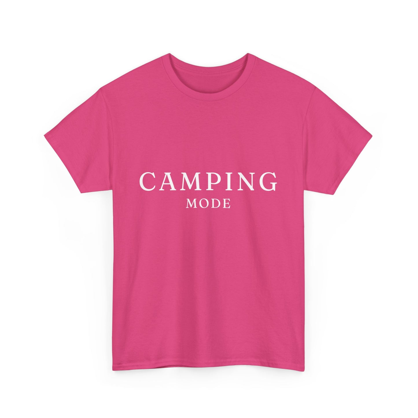 "Camping mode" Unisex Cotton Tee