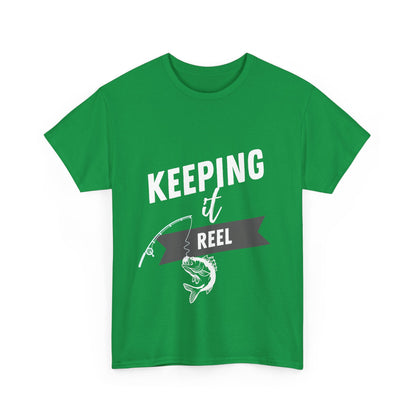 "Keeping it reel" Unisex Cotton Tee