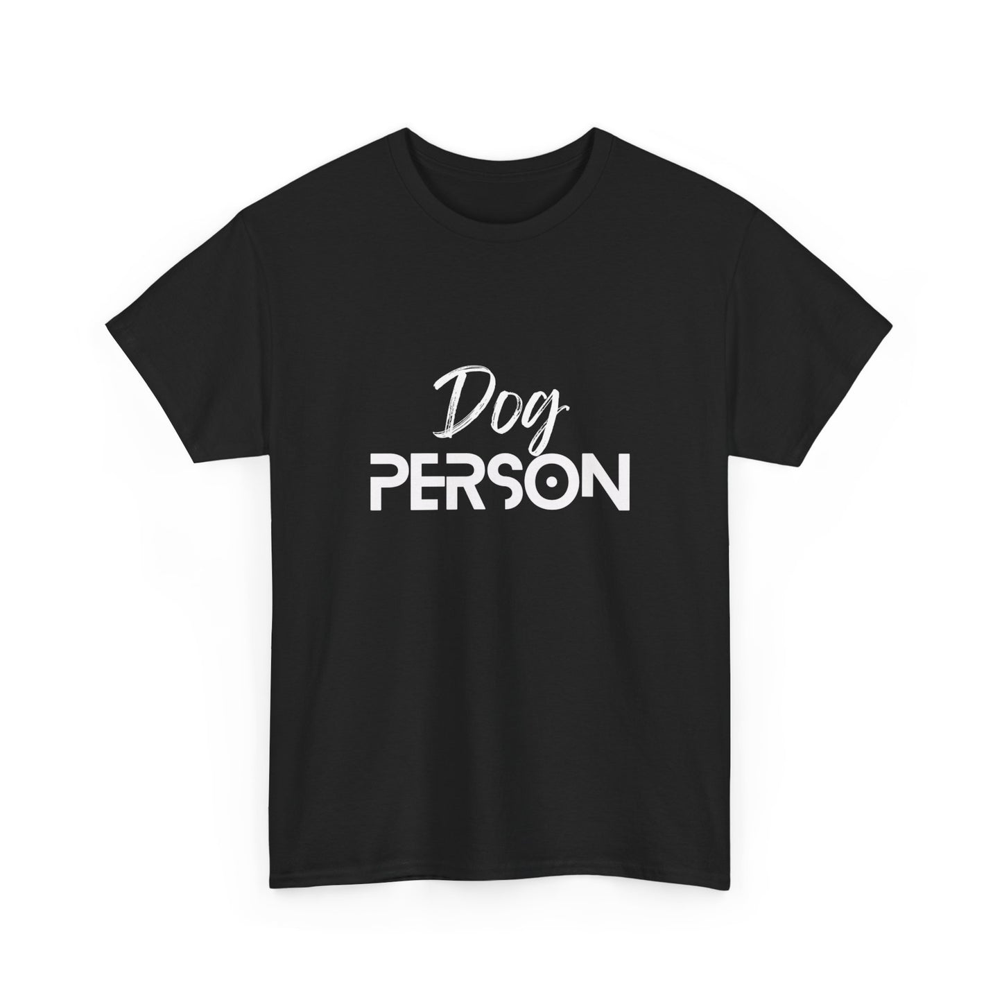 "Dog person" Unisex Cotton Tee