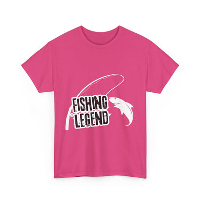 "Fishing legend" Unisex Cotton Tee