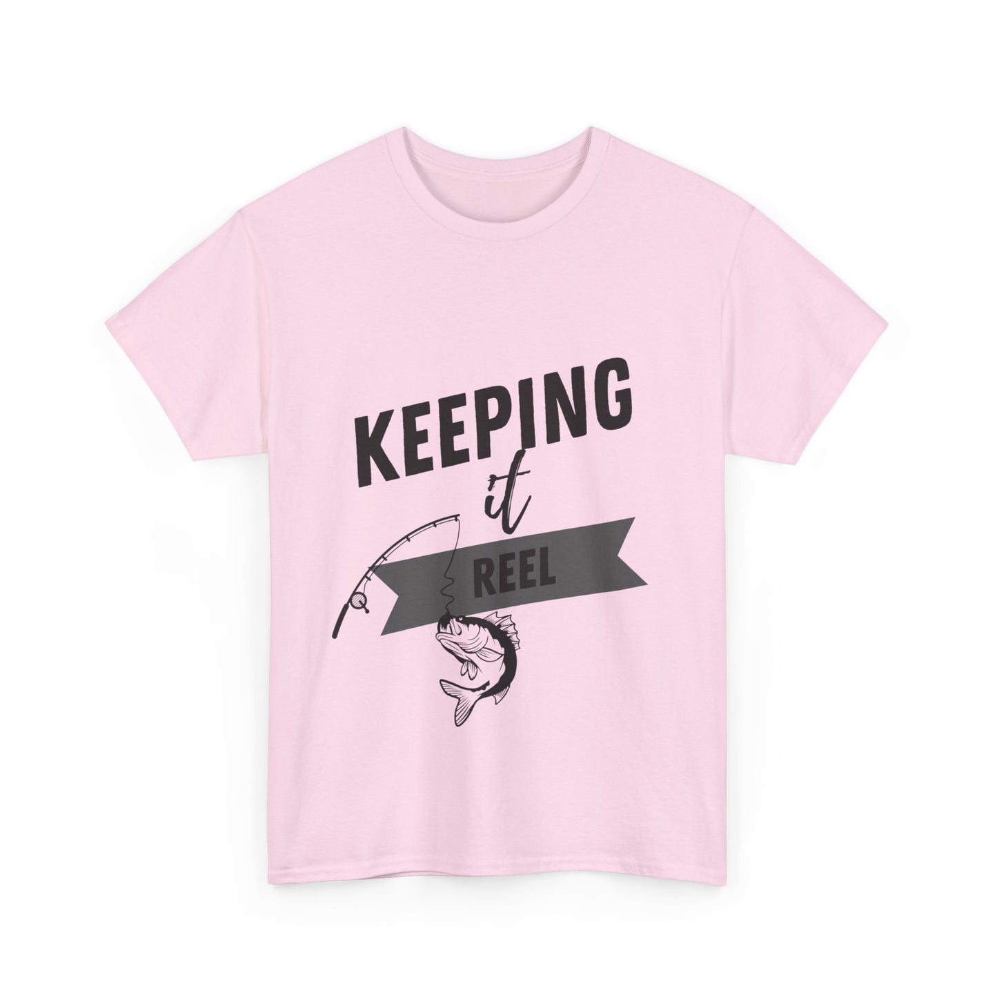 "Keeping it reel" Unisex Cotton Tee