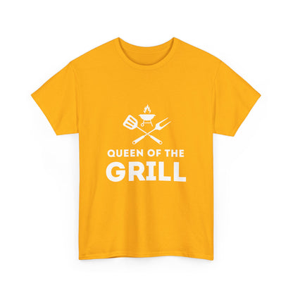 "Queen of the grill" Unisex Cotton Tee