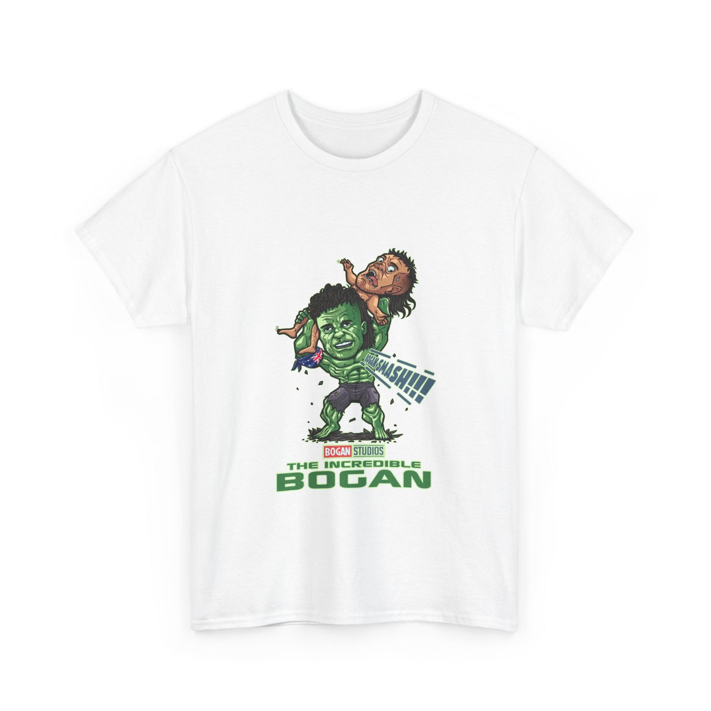 "The incredible bogan" Unisex Cotton Tee