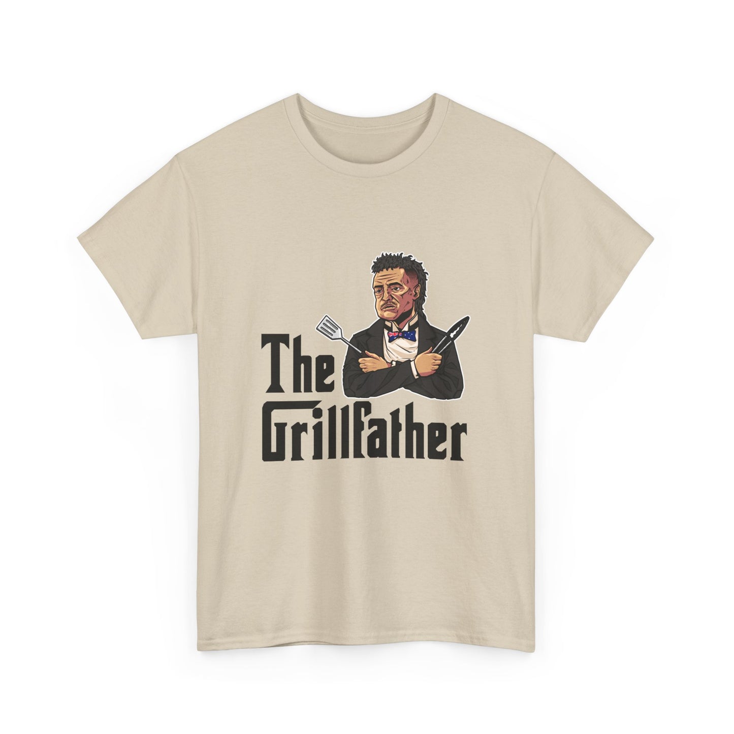 "The grillfather" Unisex Cotton Tee