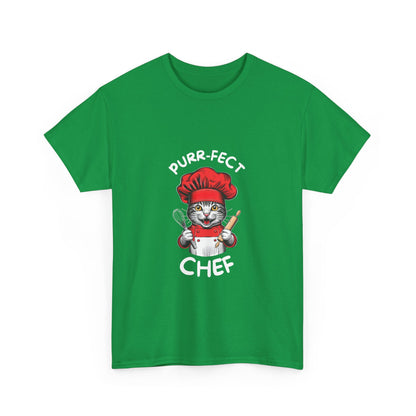 "Purr-fect chef" Unisex Cotton Tee