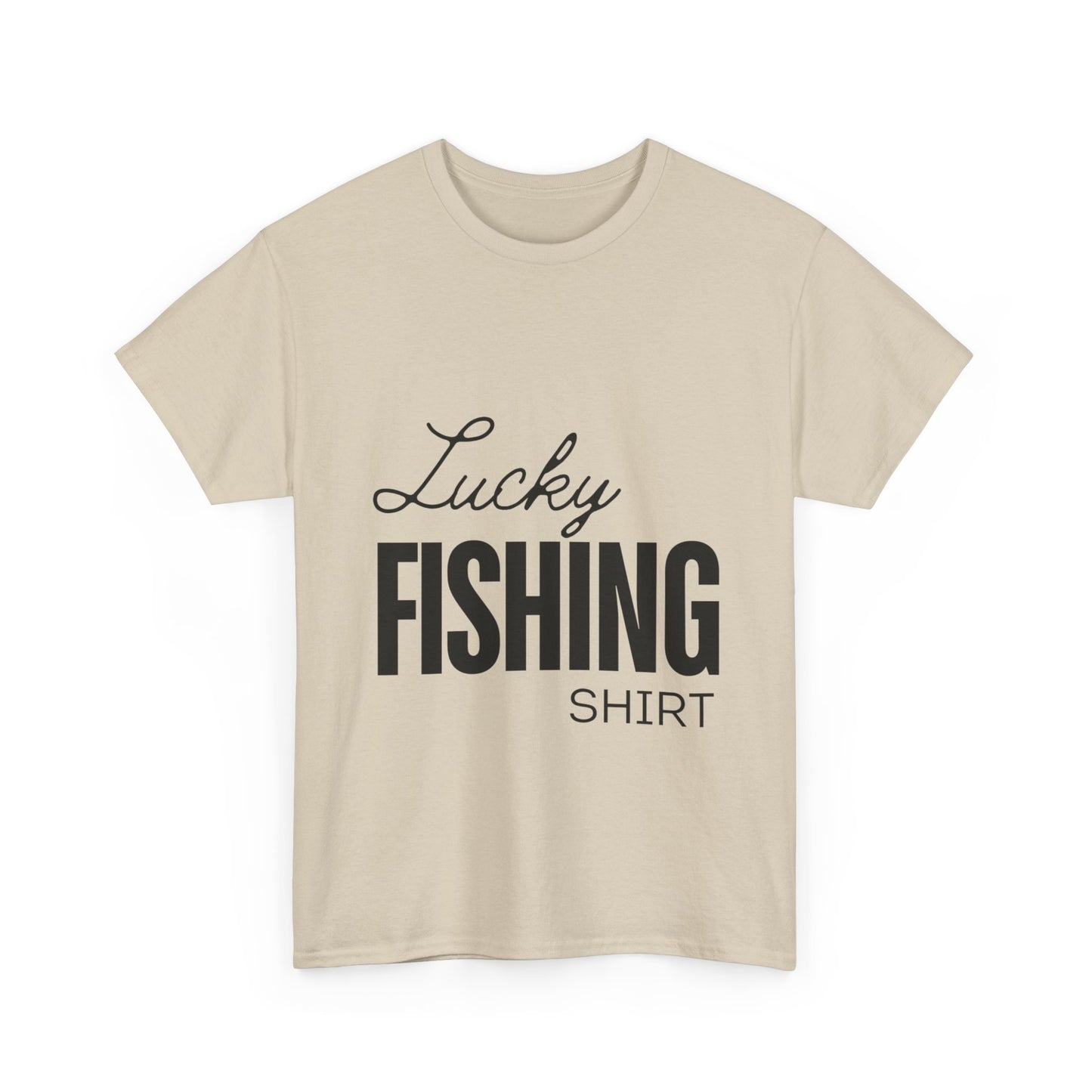 "Lucky fishing shirt" Unisex Cotton Tee