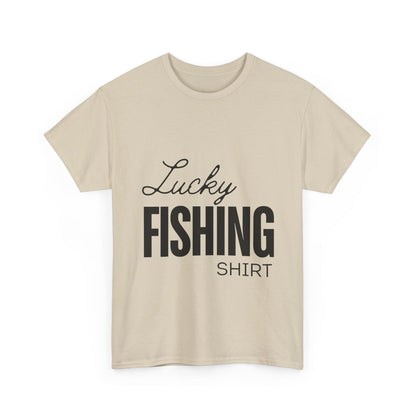 "Lucky fishing shirt" Unisex Cotton Tee