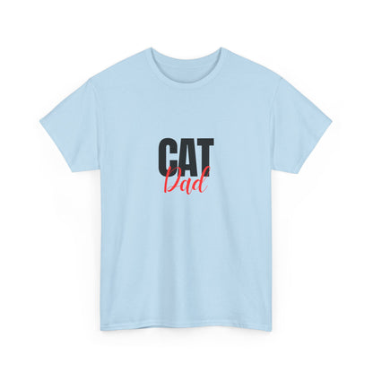 "Cat dad" Unisex Cotton Tee