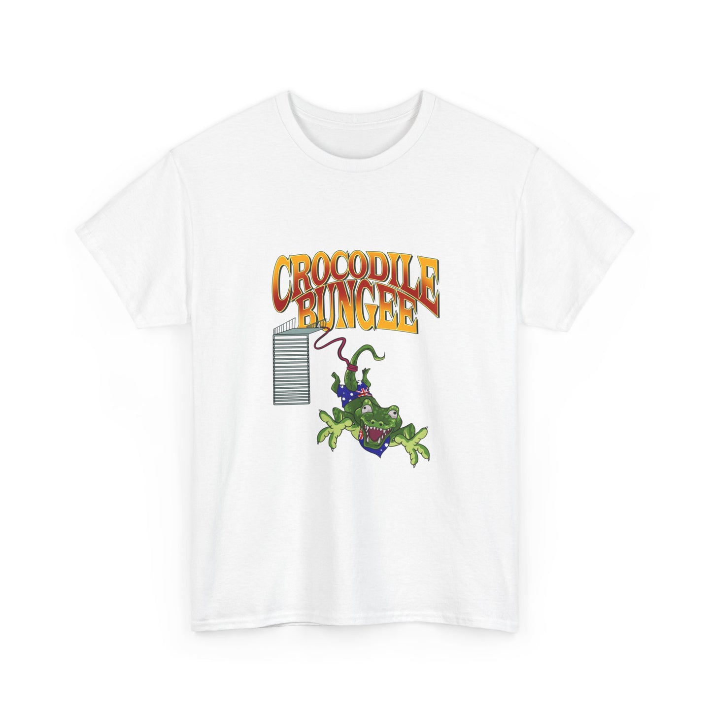 "Crocodile bungee" Unisex Cotton Tee