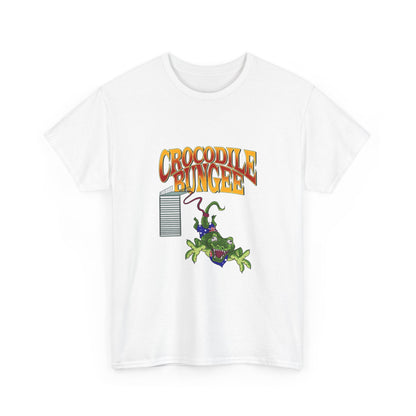 "Crocodile bungee" Unisex Cotton Tee