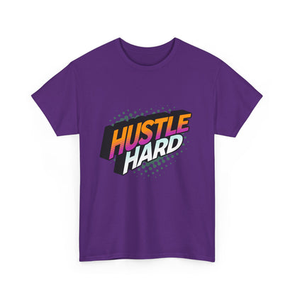 "Hustle hard" Unisex Cotton Tee