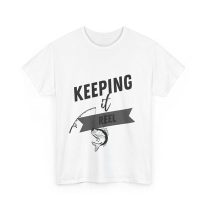 "Keeping it reel" Unisex Cotton Tee