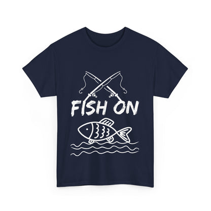 "Fish on" Unisex Cotton Tee