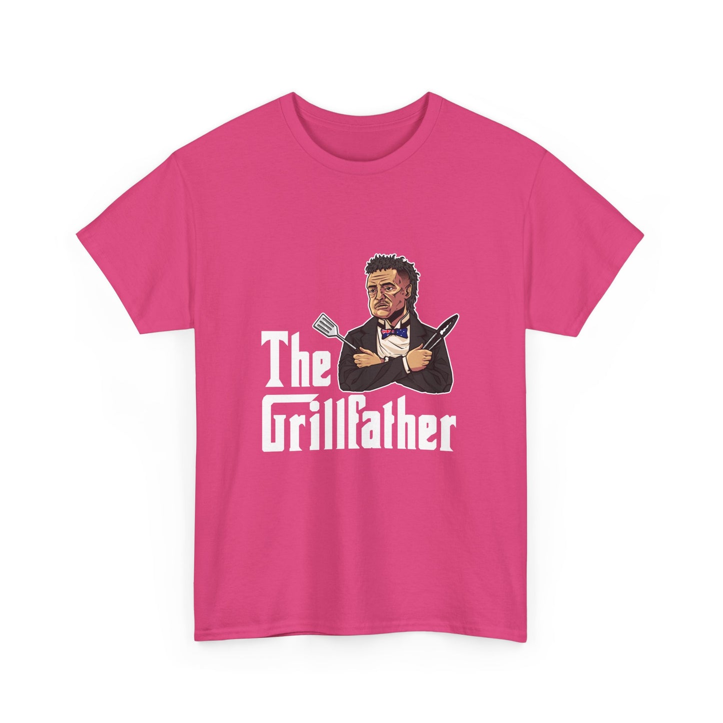 "The grillfather" Unisex Cotton Tee