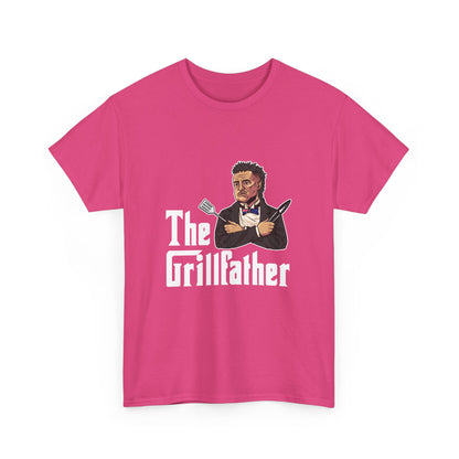 "The grillfather" Unisex Cotton Tee