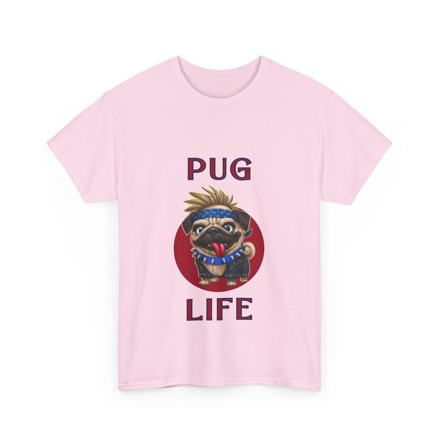 "Pug life" Unisex Cotton Tee