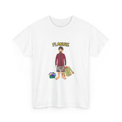 "Flannie" Unisex Cotton Tee