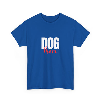 "Dog mom" Unisex Cotton Tee