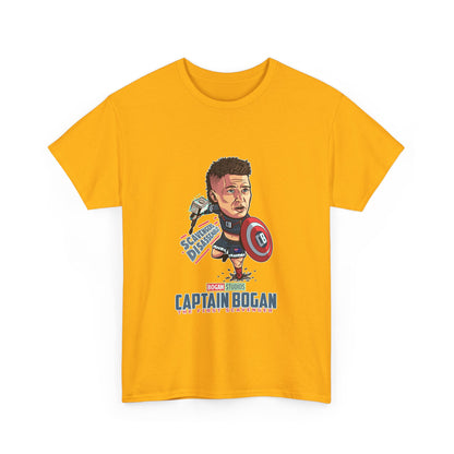 "Captain bogan" Unisex Cotton Tee