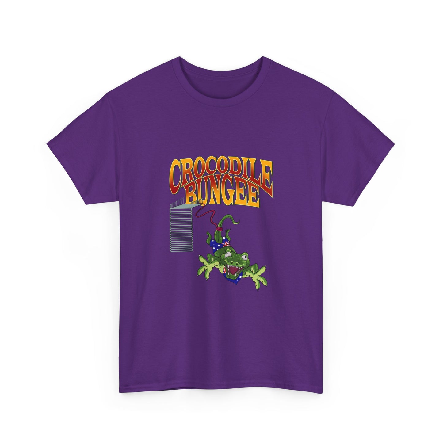 "Crocodile bungee" Unisex Cotton Tee