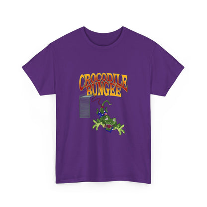 "Crocodile bungee" Unisex Cotton Tee