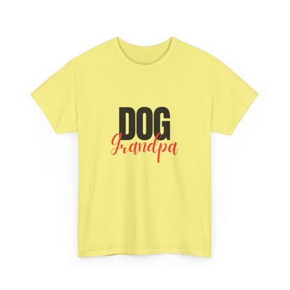 "Dog grandpa" Unisex Cotton Tee