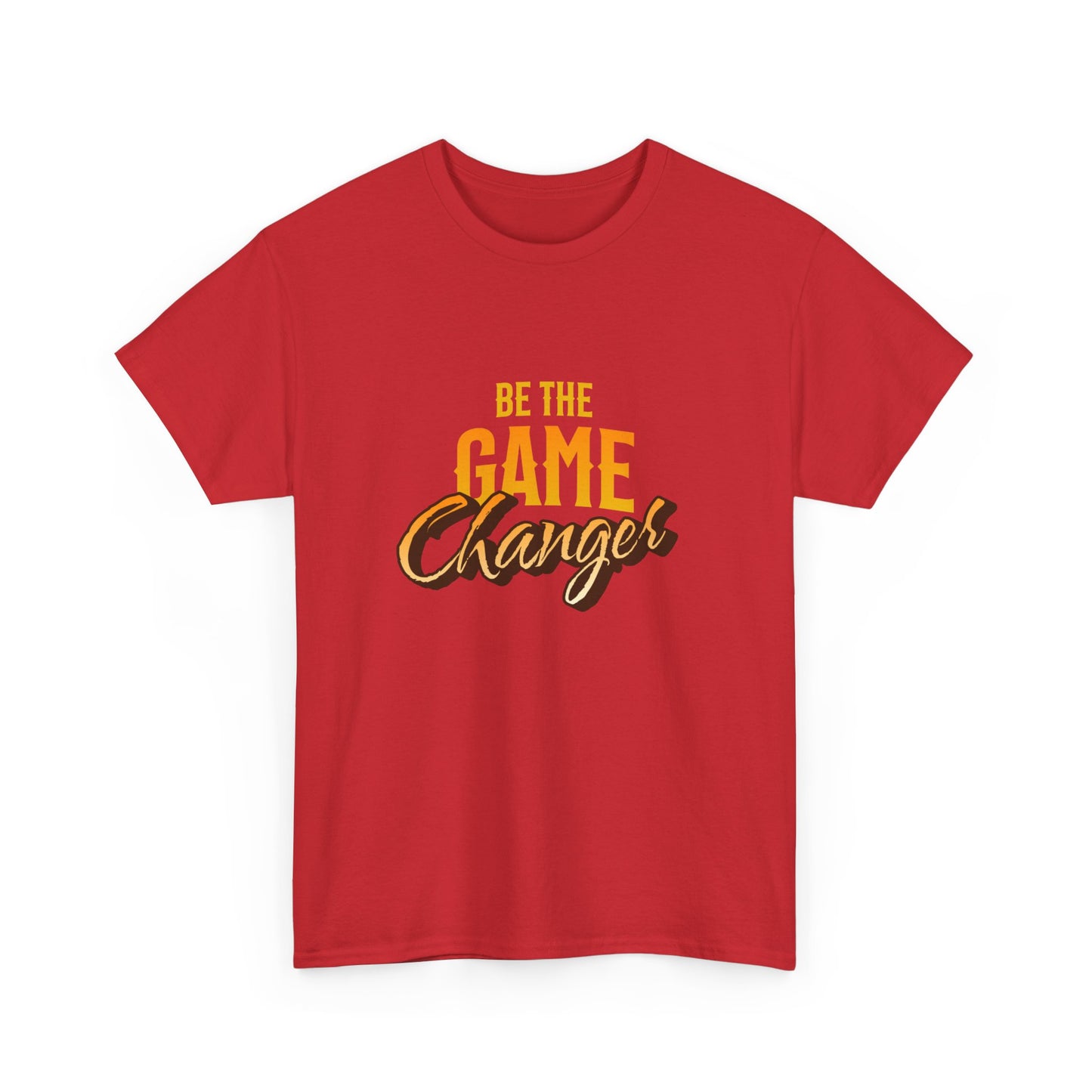 "Be the game changer" Unisex Cotton Tee