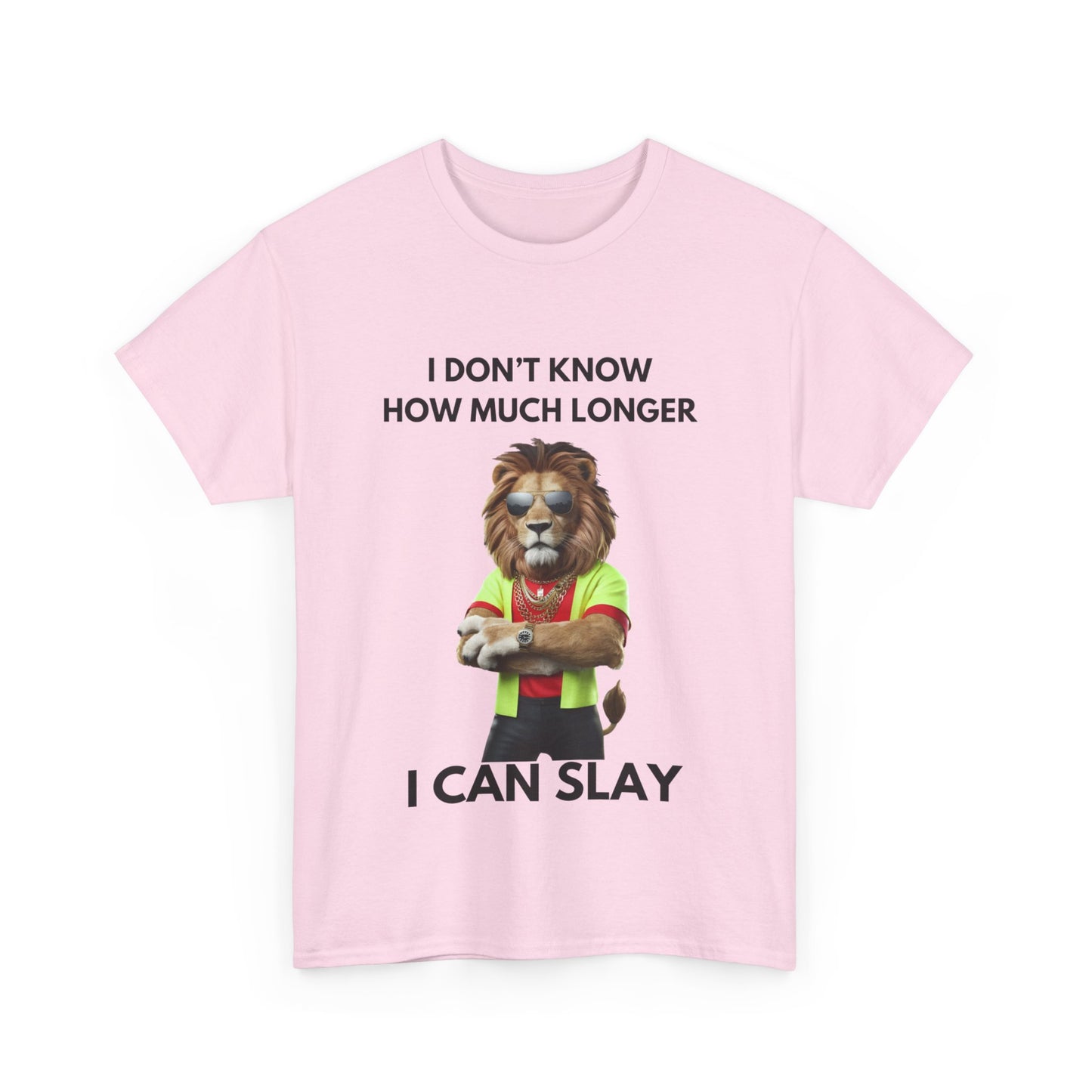 "I don’t know how much longer I can slay" Unisex Cotton Tee