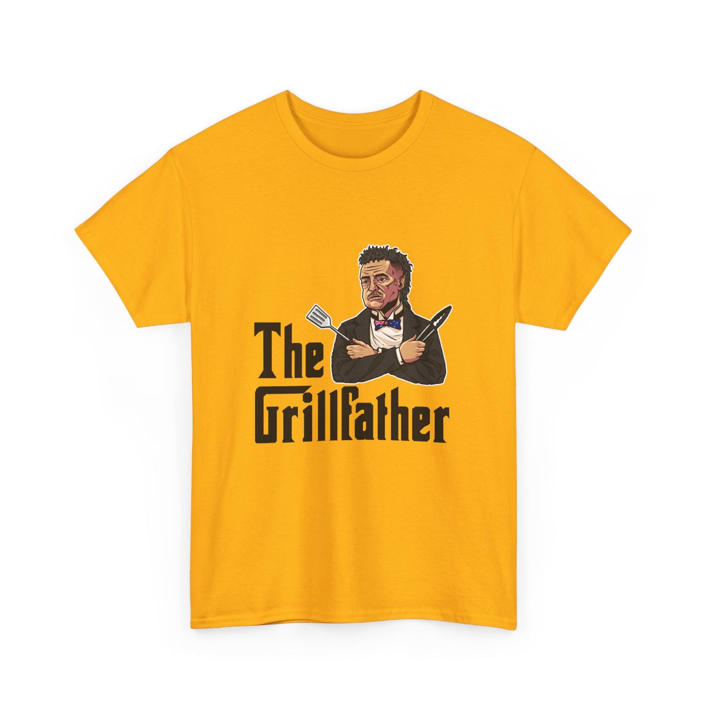 "The grillfather" Unisex Cotton Tee