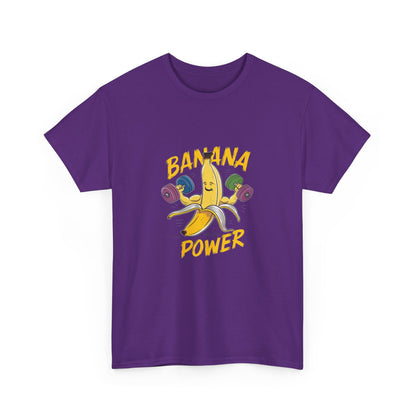 "Banana power" Unisex Cotton Tee